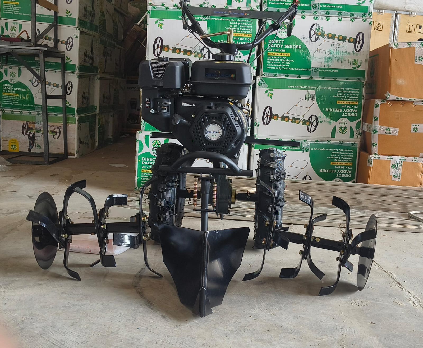 7 HP GREEN LANDS POWER WEEDER