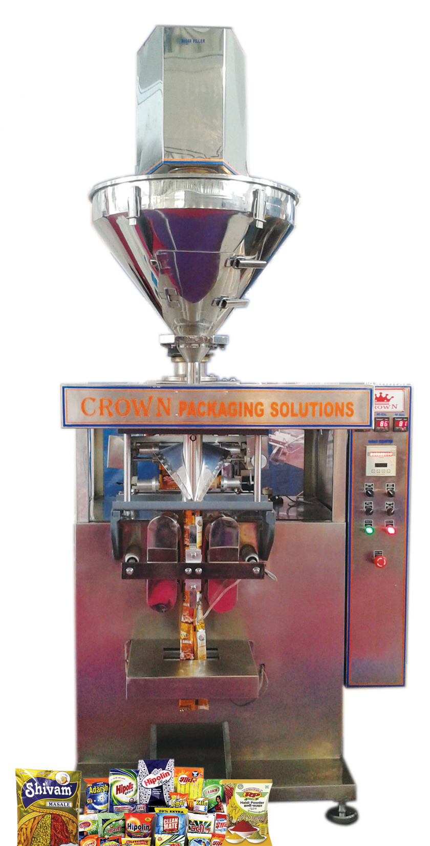 POWDER PACK (M/C MODEL : CR-PP-500 HI-SPEED SERVO AUGUR FILLER)
