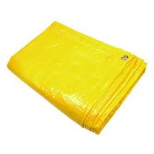 YELLOW TARPAULINS 18X24 170 GSM