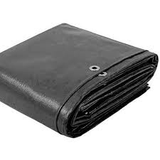 Black Tarpaulin 50X50 250 GSM NF2 SADAF