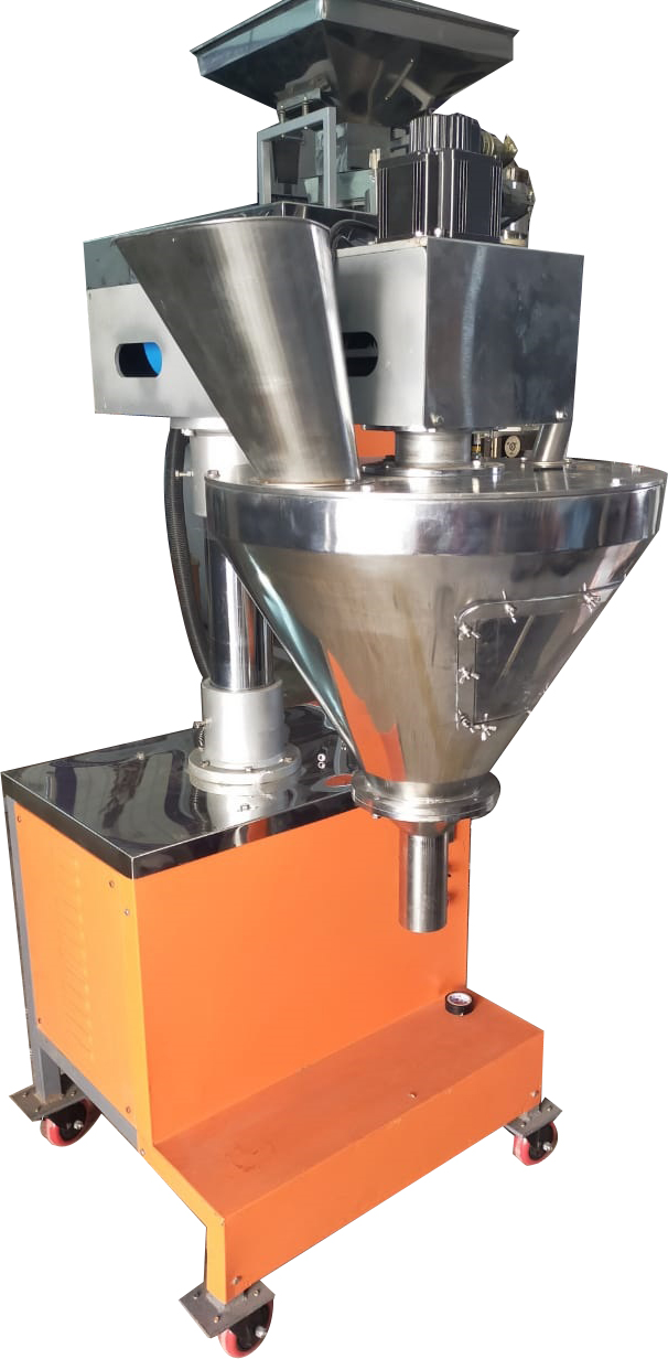 SEMI AUTOMATIC AUGER FILLING M/C (MODEL : CR-SA-AF-1000)
