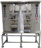  JUICES PACKING MACHINE LIQUOR SACHET DOUBLE HEAD (MODEL: CR-S4-200 DH 100